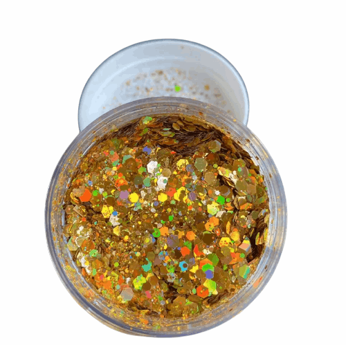 Gold Mine Chunky Glitter - Be Minked Beauty